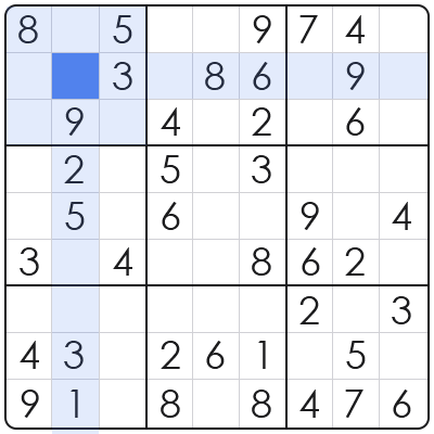 sudoku swordfish method